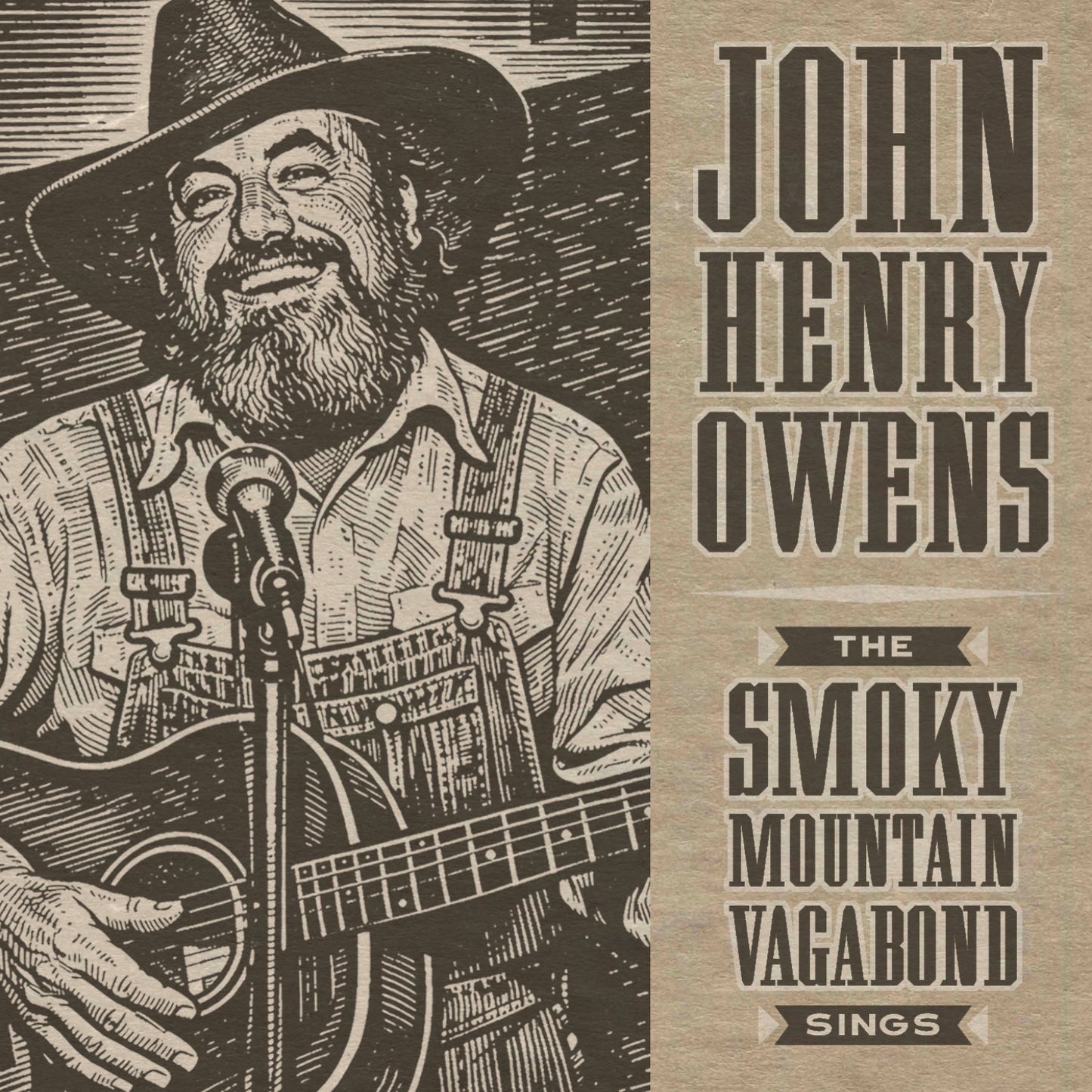 John Henry Owens: The Smoky Mountain Vagabond Sings Digital Album - Digital Download