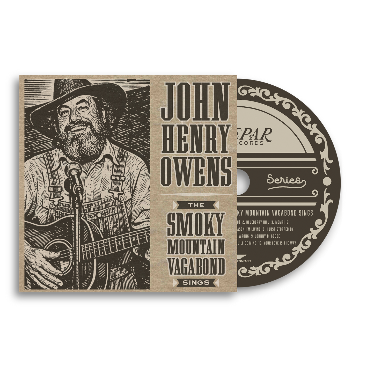 John Henry Owens: The Smoky Mountain Vagabond Sings CD - CD