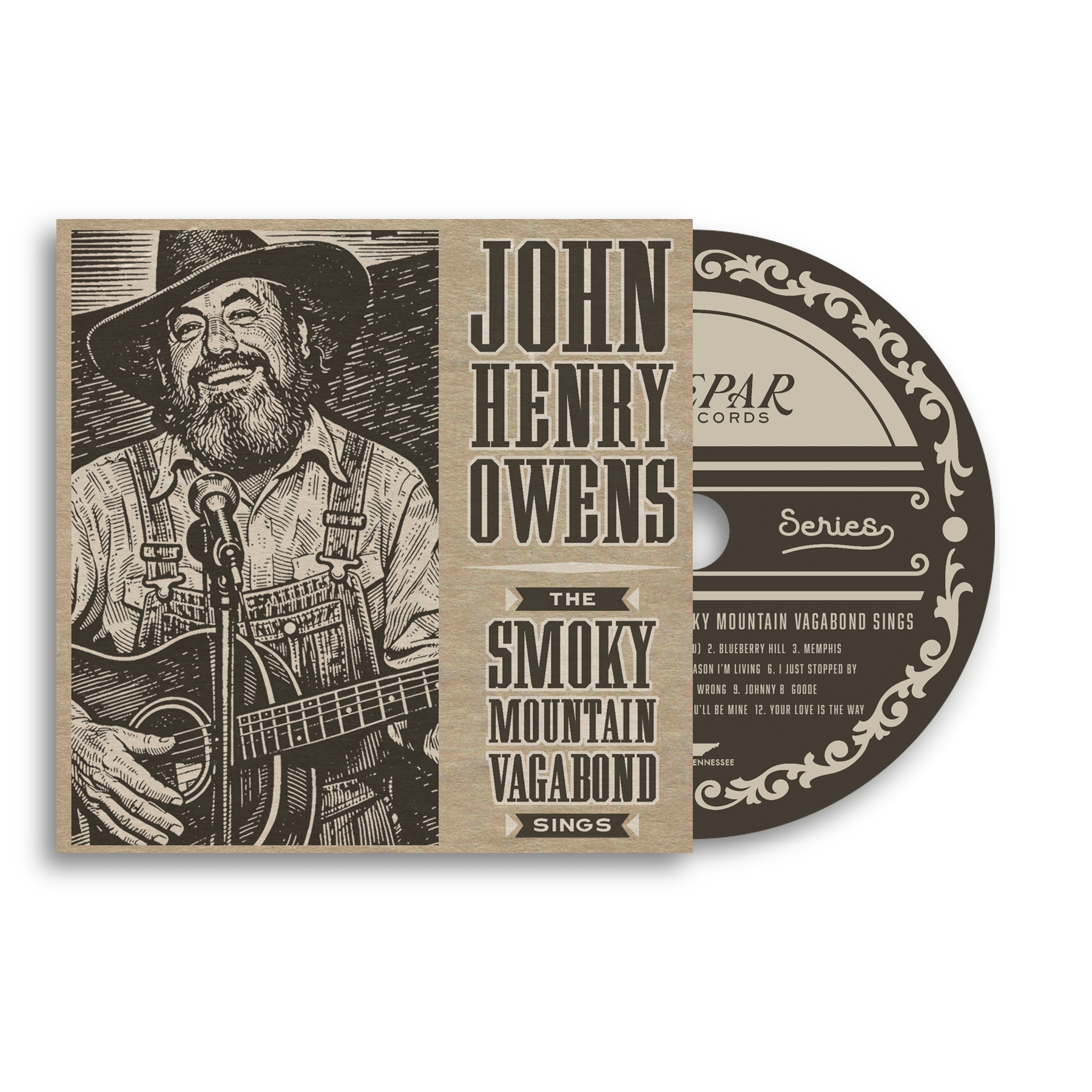 John Henry Owens: The Smoky Mountain Vagabond Sings CD - CD